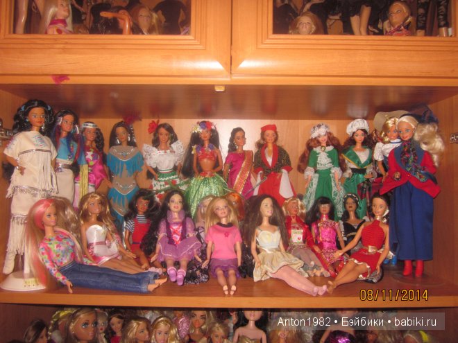 Решил похвастаться 2. Barbie. Коллекция кукол | Бэйбики Решил похвастаться 2. Barbie. Коллекция кукол