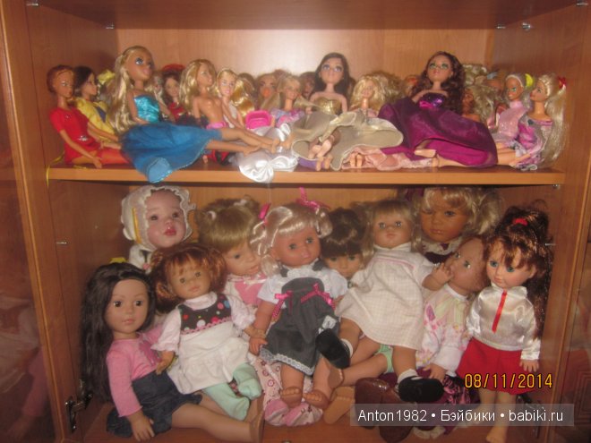 Решил похвастаться 2. Barbie. Коллекция кукол | Бэйбики Решил похвастаться 2. Barbie. Коллекция кукол