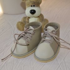 Кожаные ботиночки для МСД куколок Kaye Wiggs
