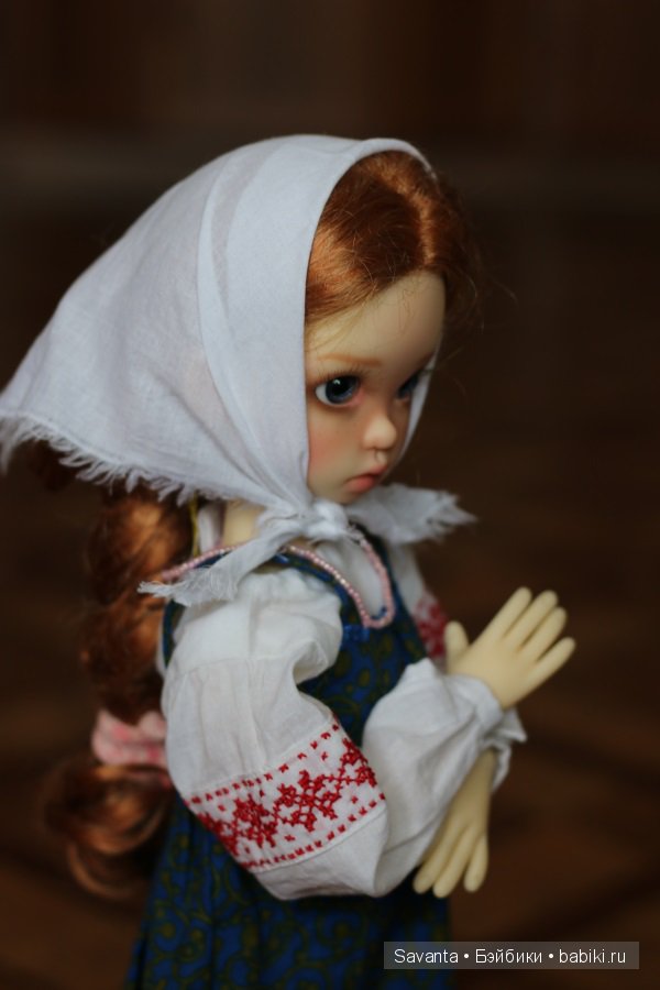 Русская кукла Грейси от Kaye Wiggs (фото 3)