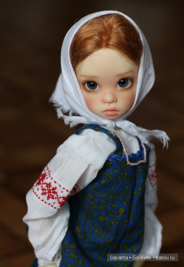 Русская кукла Грейси от Kaye Wiggs (фото 7)