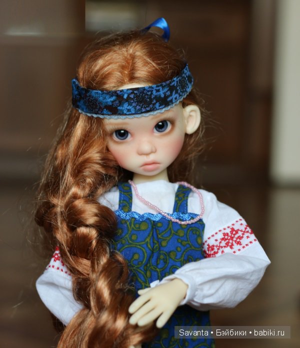 Русская кукла Грейси от Kaye Wiggs (фото 2)
