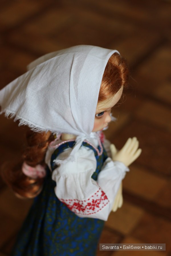 Русская кукла Грейси от Kaye Wiggs (фото 4)