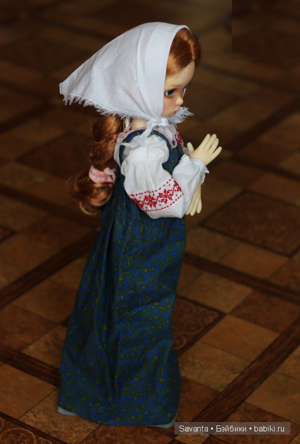 Русская кукла Грейси от Kaye Wiggs (фото 6)