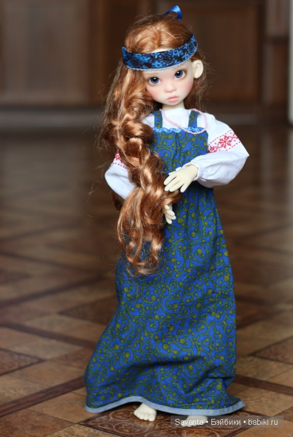 Русская кукла Грейси от Kaye Wiggs