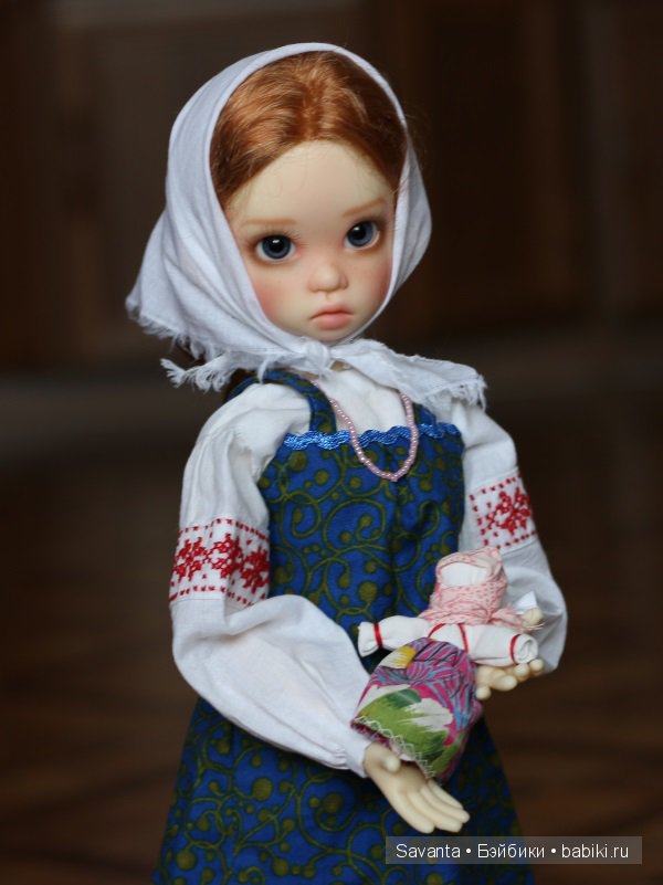 Русская кукла Грейси от Kaye Wiggs (фото 9)