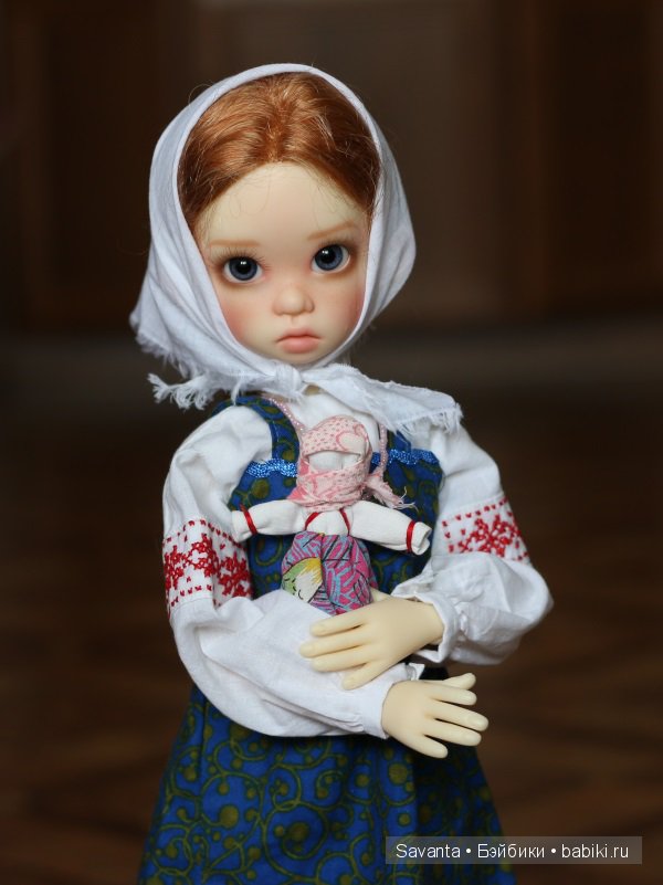 Русская кукла Грейси от Kaye Wiggs (фото 10)