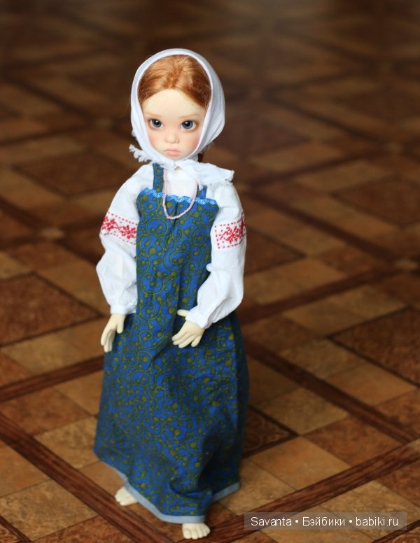 Русская кукла Грейси от Kaye Wiggs (фото 8)