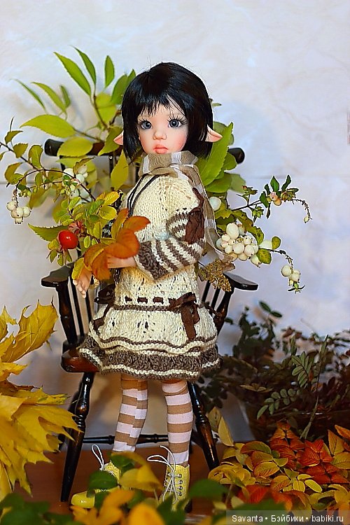 Осень... Багрец и золото... Laryssa Light pink by Kaye Wiggs (фото 3)