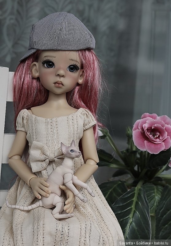 Дама с горностаем или Девочка с котом. Layla human by Kaye Wiggs (фото 4)