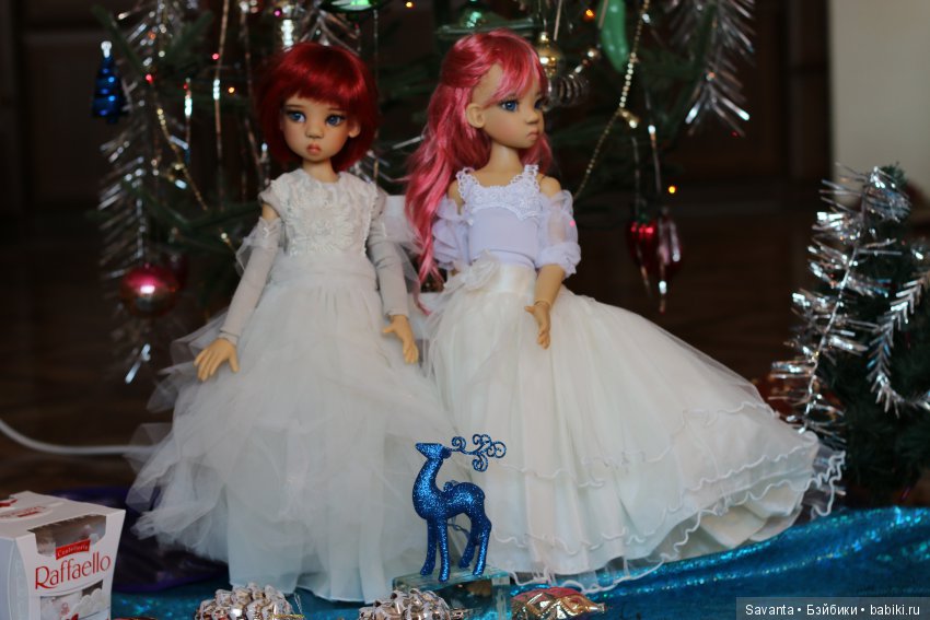 Новогодние фотографии кукол Кае Вигс, моих любимых каешинок