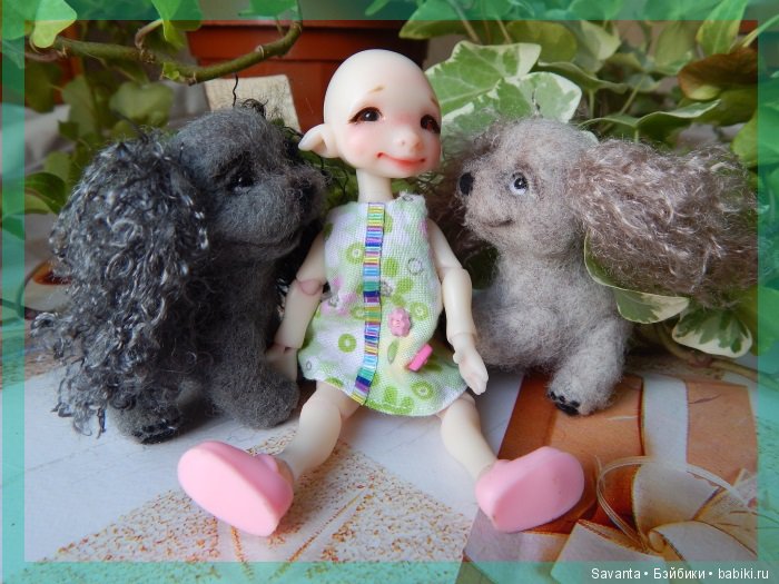 Крошка Сьюзи и её собаки — Куклы Circus Kane (Nefer Kane): французские BJD (БЖД)