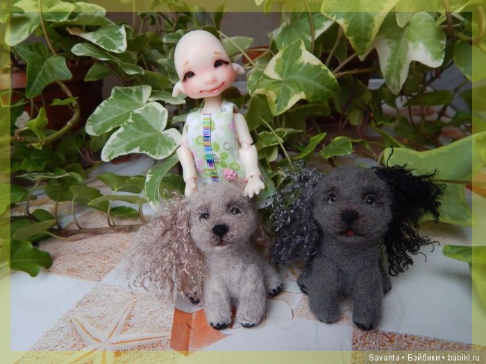 Крошка Сьюзи и её собаки — Куклы Circus Kane (Nefer Kane): французские BJD (БЖД) (фото 5)