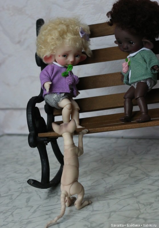 Кошки, мышки, шалунишки — Куклы Nikki Britt (Никки Бритт): авторские BJD (БЖД) (фото 6)