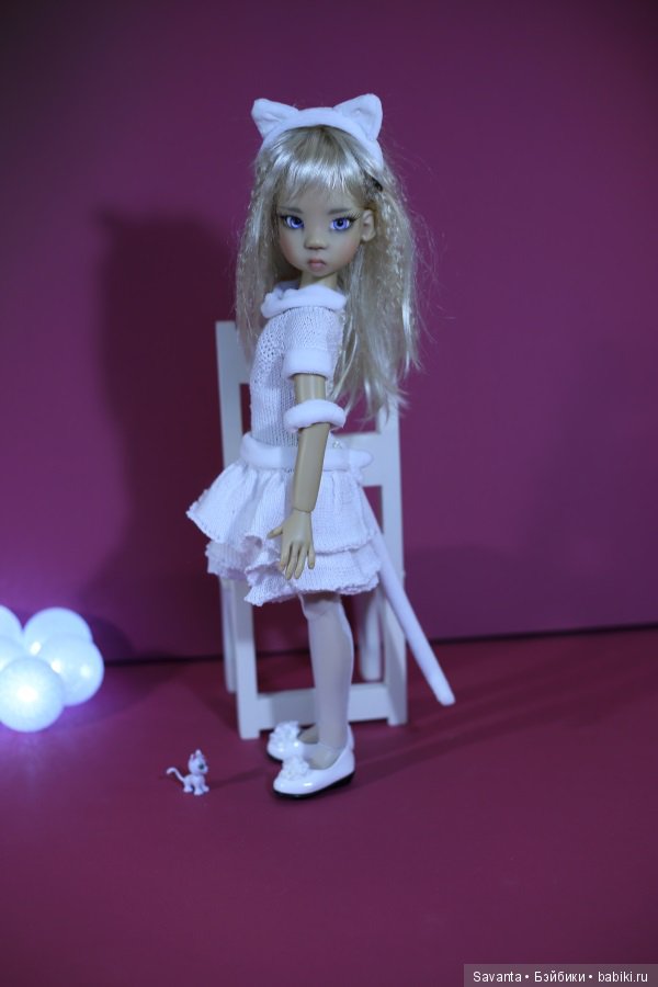Моя Зая. Кошка Микуша — Куклы Kaye Wiggs (Кайе Виггс): авторские BJD (БЖД) (фото 10)
