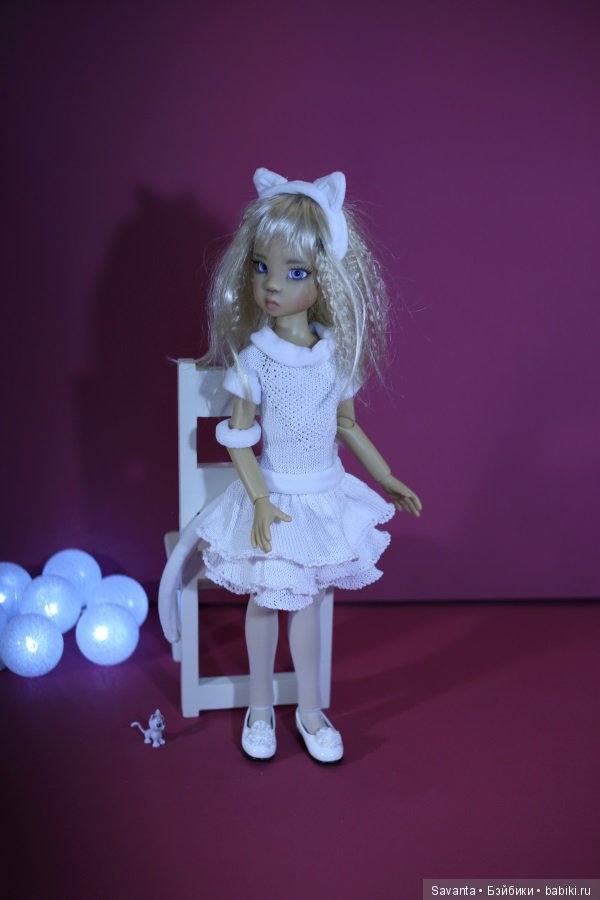 Моя Зая. Кошка Микуша — Куклы Kaye Wiggs (Кайе Виггс): авторские BJD (БЖД) (фото 9)