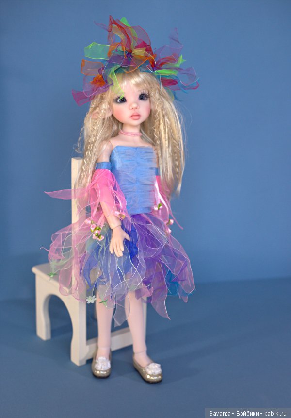 Маленькая Фея Радуги — Куклы Kaye Wiggs (Кайе Виггс): авторские BJD (БЖД) (фото 6)