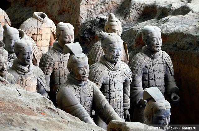 Терракотовая армия Китая — Авторская скульптура и статуэтки: гипс (фото 4)