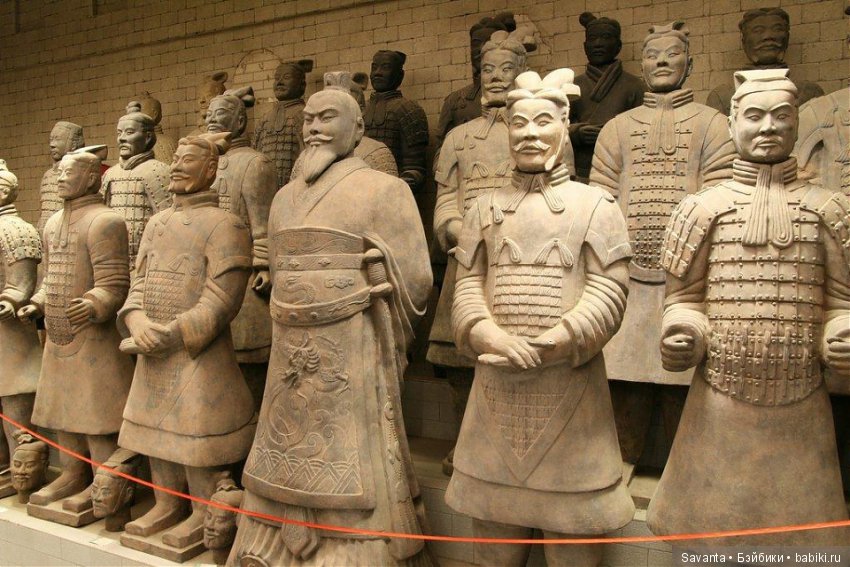 Терракотовая армия Китая — Авторская скульптура и статуэтки: гипс (фото 5)