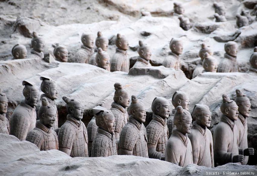 Терракотовая армия Китая — Авторская скульптура и статуэтки: гипс (фото 7)