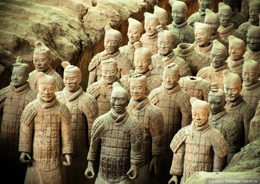 Терракотовая армия Китая — Авторская скульптура и статуэтки: гипс (фото 6)