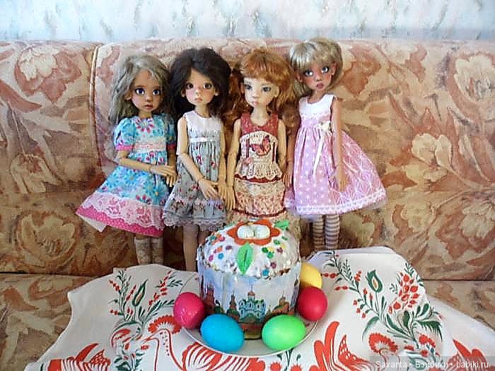 Я и мои девочки поздравляем с праздником Светлой Пасхи (фото 4)