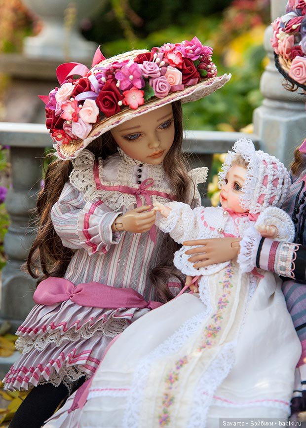 Кукольная семья. Куклы сестёр Марты и Мэриэнн