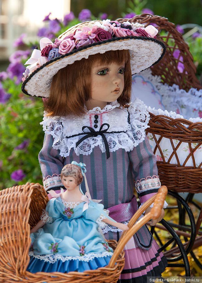 Кукольная семья. Куклы сестёр Марты и Мэриэнн