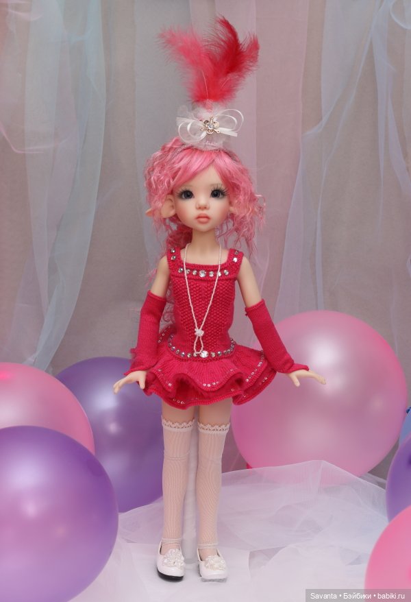 Розовая мечта о кабаре — Куклы Kaye Wiggs (Кайе Виггс): авторские BJD (БЖД) (фото 3)