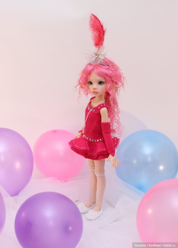 Розовая мечта о кабаре — Куклы Kaye Wiggs (Кайе Виггс): авторские BJD (БЖД) (фото 2)
