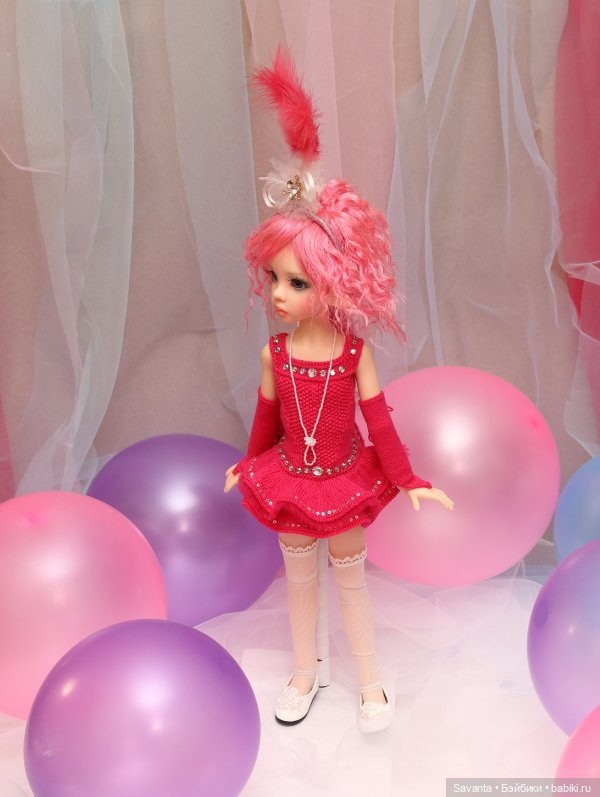 Розовая мечта о кабаре — Куклы Kaye Wiggs (Кайе Виггс): авторские BJD (БЖД) (фото 8)