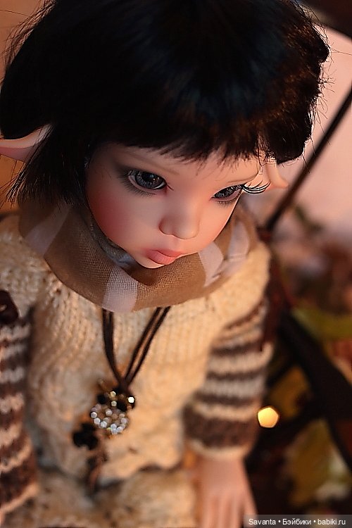 Осенняя пора, очей очарованье. И кукла Лариса от Кае Вигс (фото 9)