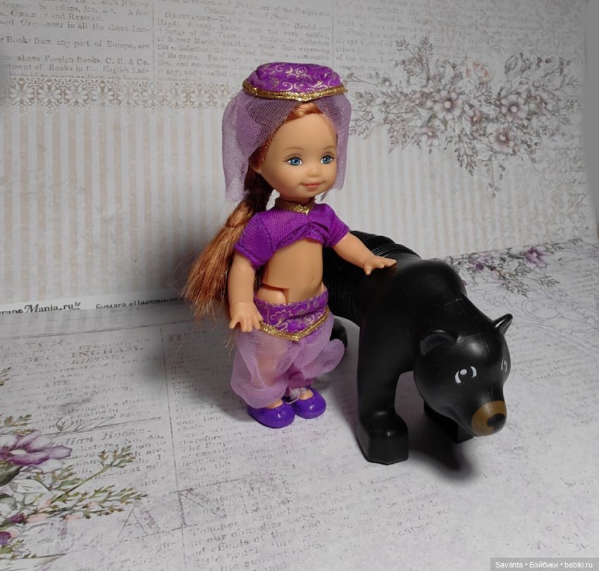 Келли, милые цветочки — Куклы Kelly (Келли): Сестра Барби (фото 6)