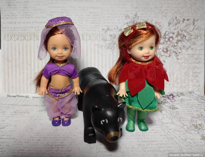 Келли, милые цветочки — Куклы Kelly (Келли): Сестра Барби (фото 2)