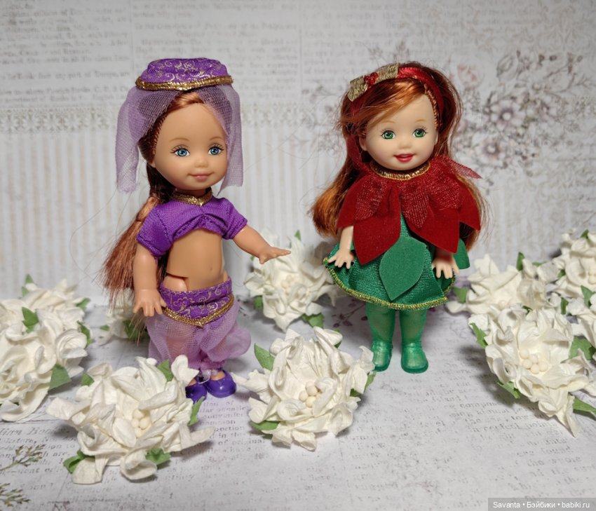 Келли, милые цветочки — Куклы Kelly (Келли): Сестра Барби (фото 10)