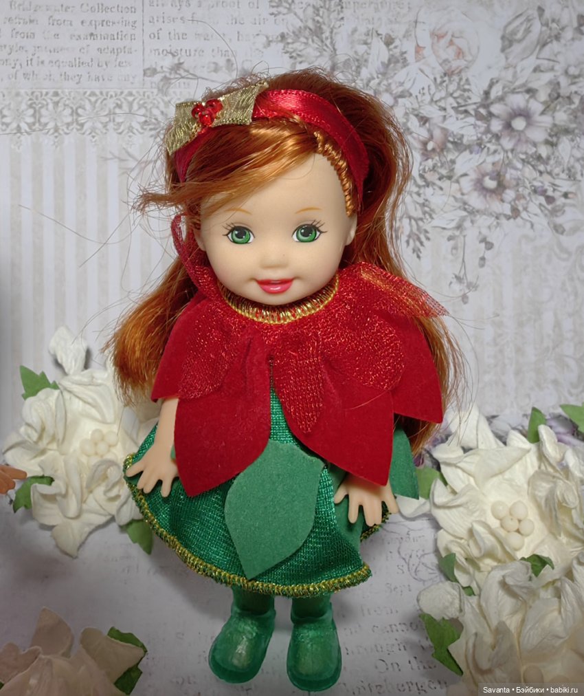 Келли, милые цветочки — Куклы Kelly (Келли): Сестра Барби