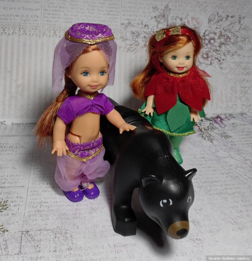 Келли, милые цветочки — Куклы Kelly (Келли): Сестра Барби (фото 7)