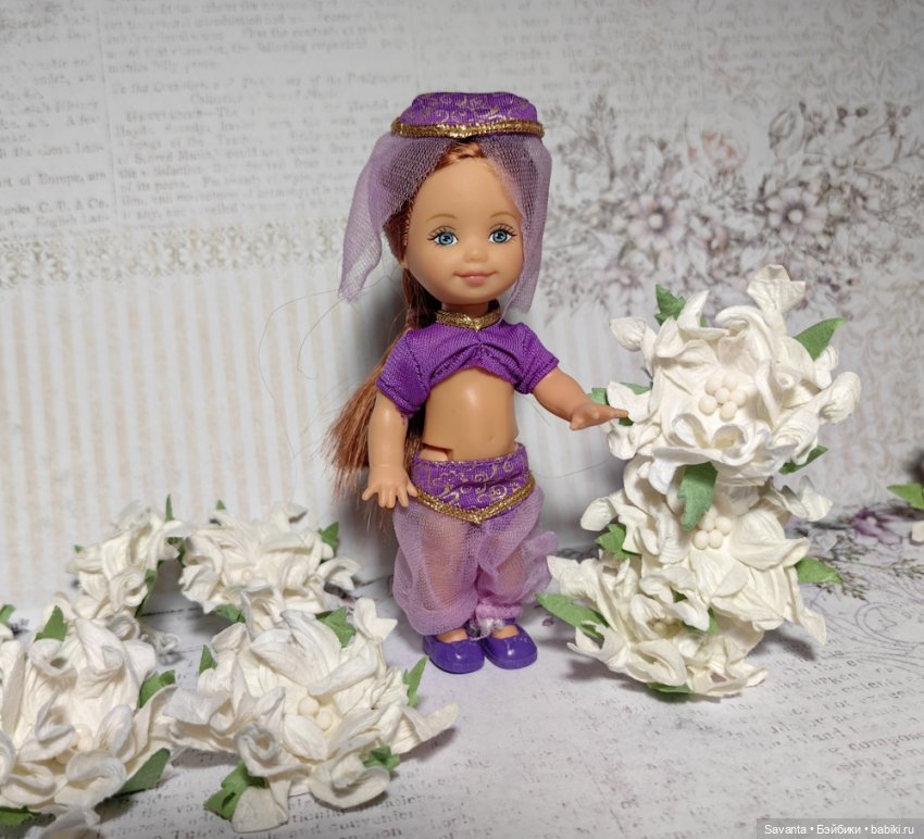 Келли, милые цветочки — Куклы Kelly (Келли): Сестра Барби