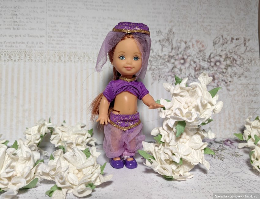 Келли, милые цветочки — Куклы Kelly (Келли): Сестра Барби