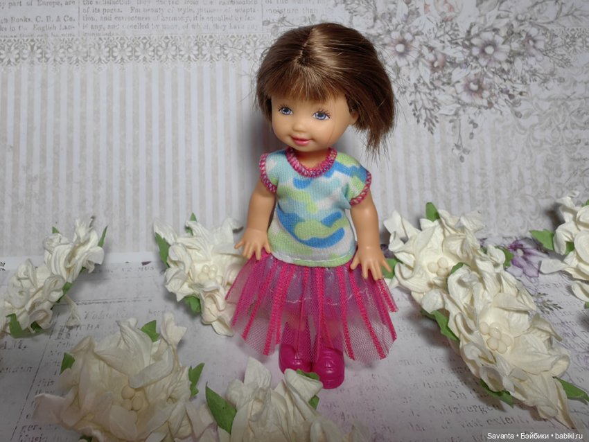 Келли, милые цветочки — Куклы Kelly (Келли): Сестра Барби