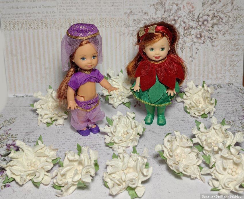 Келли, милые цветочки — Куклы Kelly (Келли): Сестра Барби (фото 8)