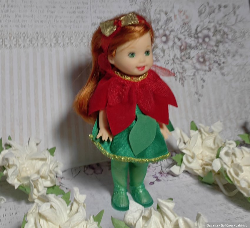 Келли, милые цветочки — Куклы Kelly (Келли): Сестра Барби