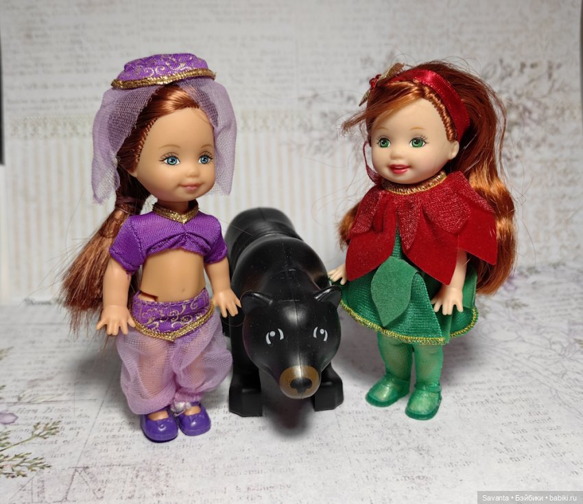 Келли, милые цветочки — Куклы Kelly (Келли): Сестра Барби (фото 3)