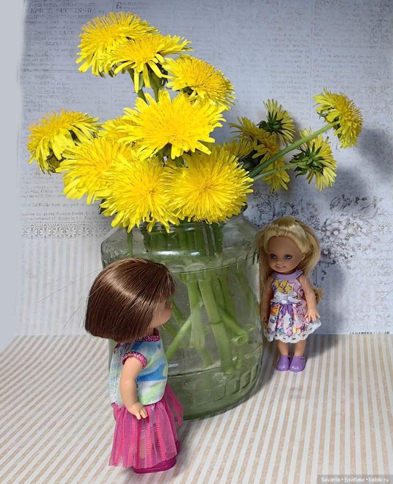 Келли малышки одуванчики — Куклы Kelly (Келли): Сестра Барби (фото 2)