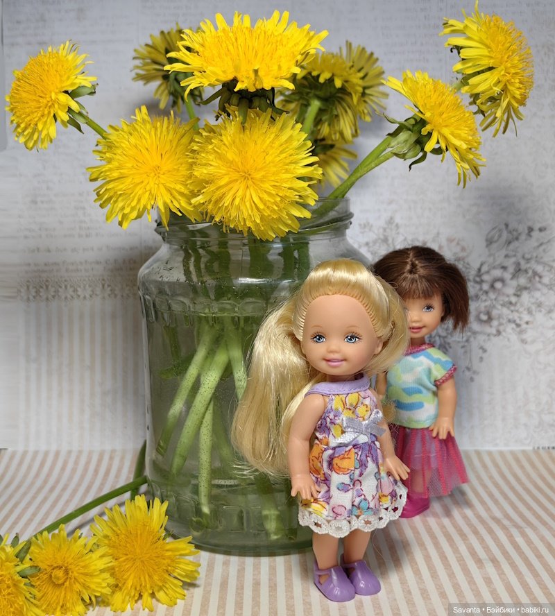 Келли малышки одуванчики — Куклы Kelly (Келли): Сестра Барби (фото 10)