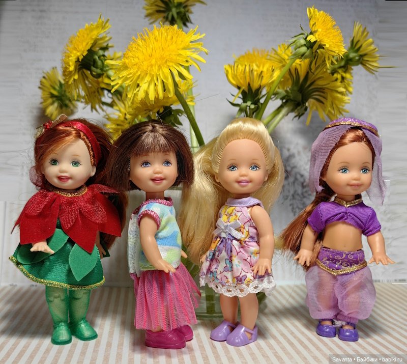 Келли малышки одуванчики — Куклы Kelly (Келли): Сестра Барби