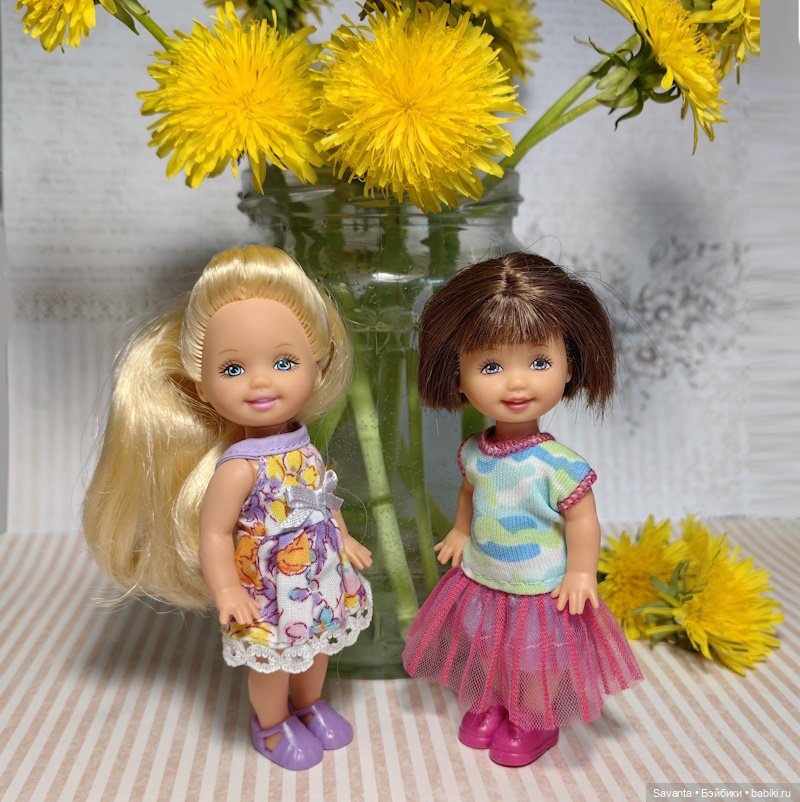 Келли малышки одуванчики — Куклы Kelly (Келли): Сестра Барби (фото 8)