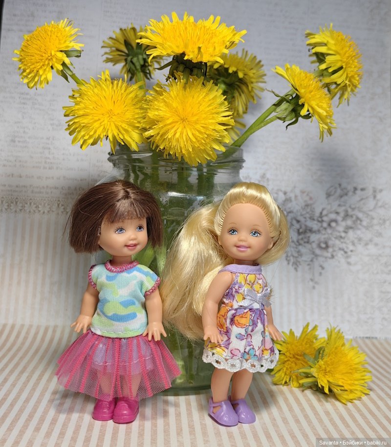 Келли малышки одуванчики — Куклы Kelly (Келли): Сестра Барби (фото 7)