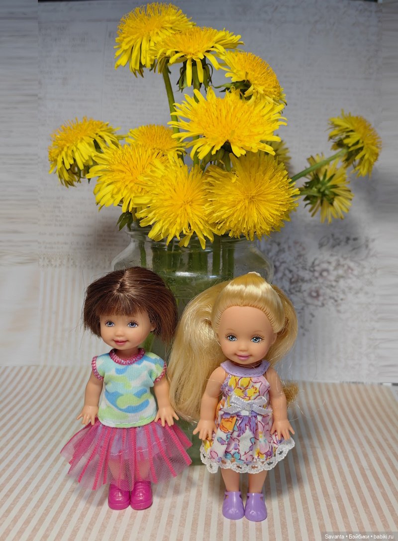 Келли малышки одуванчики — Куклы Kelly (Келли): Сестра Барби