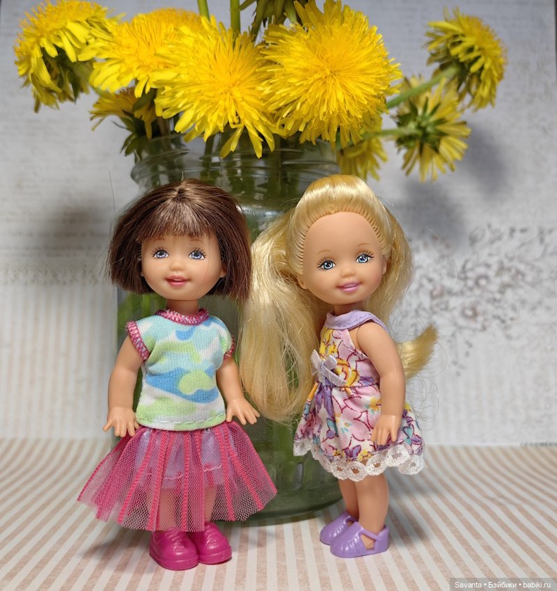 Келли малышки одуванчики — Куклы Kelly (Келли): Сестра Барби (фото 5)